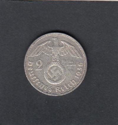 Beschrijving: 2 Mark  HINDENBURG